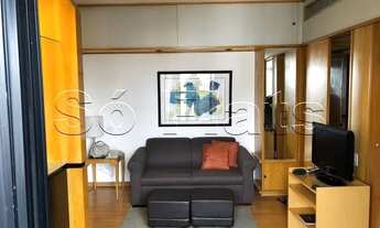 Imagem 4: Flat a poucos metros da Av. Faria Lima e Av. Cidade Jardim, ótima localização. Flat c/ 1x