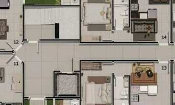 Imagem 4: Apartamento com 2 dormitórios à venda, 26 m² por R$ 189.900,00 - Capão da Imbuia - Curitib