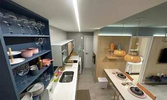 Imagem 4: Lindo flat pé na areia, no Caribessa, com porteira fechada, posição sul e terraço gourmet