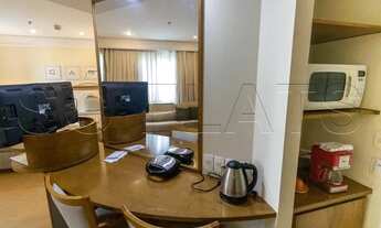 Imagem 4: Flat no Radisson Vila Olímpia disponível para locação próximo as Avenidas JK. Consulte-nos