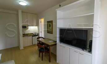 Imagem 2: Flat disponível para locação no Itaim Bibi, com fácil acesso as principais vias de São Pau