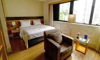 Imagem 2: Flat Transamérica Faria Lima 1 dorm disponível locação próximo da Av Faria Lima