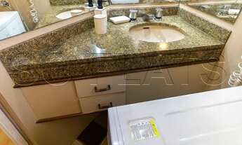 Imagem 7: Flat com serviços todo mobiliado com 48m², sem burocracia, ideal para empresário ou estuda