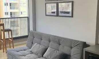 Imagem 2: Apartamento com 1 dormitório para alugar, 43 m² por R$ 3.120,00/mês - Jardim Redentor - Sã