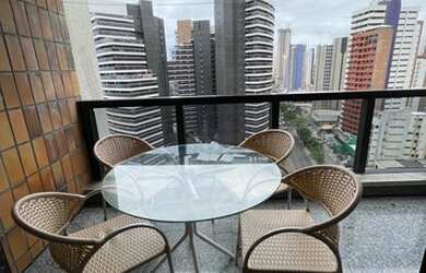 Imagem 2: Flat Beira mar 2 quartos vista Mar