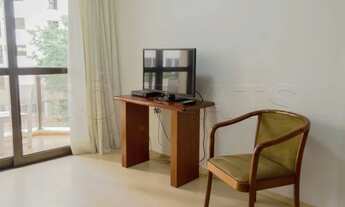 Imagem 2: Flat mobiliado no Jardins com um dormitório com linda varanda, apto com 40 m², entrada ime