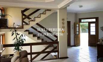 Imagem 2: Casa de condomínio para venda tem 505 metros quadrados com 4 quartos em Granja Viana II