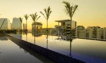 Imagem 2: Apartamento com 1 dormitório para alugar, 54 m² por R$ 12.500/mês no Itaim Bibi - São Paul