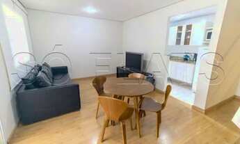 Imagem: Flat Duplex Life Moema disponível com 70m²