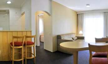 Imagem: Flat totalmente mobiliado para locação