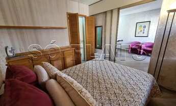 Imagem 2: Flat em Moema, andar alto, próximo a estações de Metrô e shopping. Locação imediata e sem