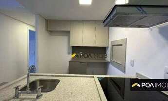 Imagem 5: Apartamento com 1 dormitório para alugar, 54 m² por R$ 4.257,00/mês - Petrópolis - Porto A