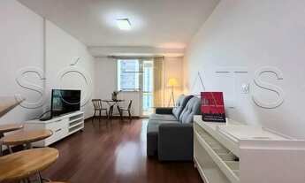 Imagem 2: Flat Sequoia disponível para venda com 56m², 1dormitório e 1 vaga de garagem