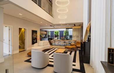 Imagem 4: Casa Contemporânea no Tamboré 11 - Totalmente Mobiliada e Lazer Completo