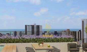 Imagem 3: Apartamento com varanda e área de lazer no Jardim Oceania/Bessa - AP0419