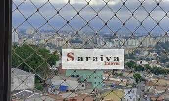 Imagem 2: Apartamento com 3 dormitórios à venda, 62 m² por R$ 330.000,00 - Vila Palmares - Santo And