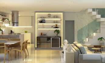 Imagem 2: Casa contemporânea duplex no Condado de York com 140 m2, 4 quartos em Vargem Grande - RJ