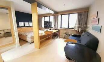 Imagem 2: Belíssimo flat mobiliado, serviços de arrumação e lavanderia coletiva