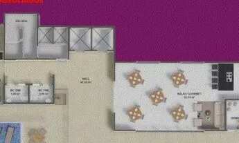 Imagem 3: Apartamento 2 quartos em Bento Ferreira