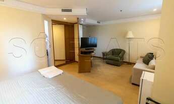 Imagem 5: Flat Radisson Vila Olímpia disponível para locação próximo as Avenidas JK e Faria Lima