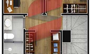 Imagem 5: SOBRADO com 3 dormitórios à venda com 104.84m² por R$ 586.000,00 no bairro Santa Cândida