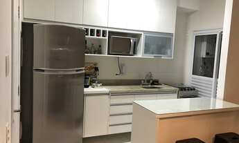 Imagem 7: Apartamento para aluguel com 50m², semi mobiliado, andar alto, varanda com vidro - Hit Alp