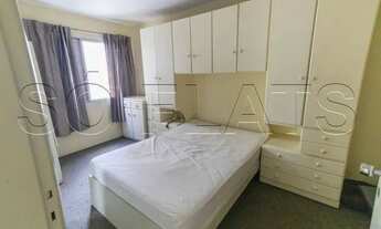 Imagem 7: Flat para locação no Roma Palace contendo 49m², 1 dormitório e 1 vaga de garagem