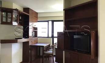 Imagem 2: Flat Fortune para locação, apto diferenciado, lindamente decorado 1x dormitório próx Av. P