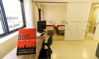 Imagem 4: Flat para locação totalmente mobiliado no Itaim, próximo a Av. 9 de Julho e São Gabriel. S