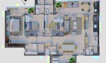 Imagem 4: Apartamento para Venda em Fortaleza, Aldeota, 3 dormitórios, 3 suítes, 5 banheiros, 2 vaga