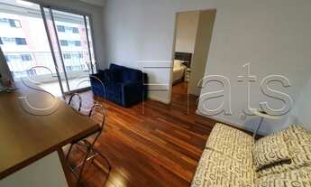 Imagem 4: Flat com 1 dormitório no Brooklin totalmente mobiliado para locação