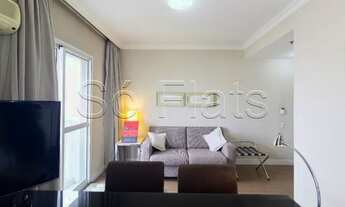 Imagem 4: Flat disponível para locação contendo 29m², 1 dormitório e 1 vaga, excelente para estudant