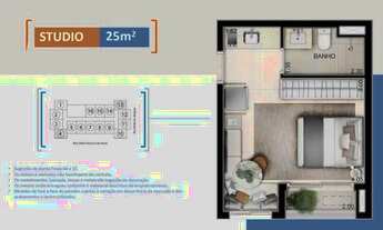 Imagem 7: Studio para venda com 25 metros quadrados com 1 quarto em Campo Belo - São Paulo - SP