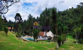 Imagem 7: Ibiúna, lindo sitio na rota do vinho com 126mil metros com lago