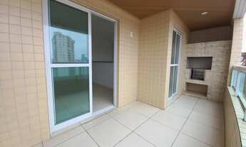 Imagem 3: 2 Dormitórios Vista Mar Varanda Gourmet na Guilhermina em Praia Grande - SP