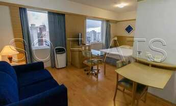 Imagem: Flat totalmente mobiliado no Jardim Paulista