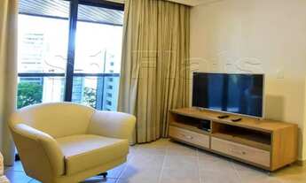 Imagem 7: Flat mobiliado no Itam Bibi com 1x dorm com vista para Avenida Faria Lima. Com entrada ime