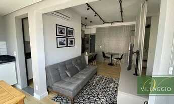 Imagem 4: Apartamento com 1 dormitório para alugar, 43 m² por R$ 3.120,00/mês - Jardim Redentor - Sã