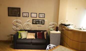 Imagem 2: Flat Hampton Park, totalmente mobiliado nos Jardins, prox a Av. 9 de Julho. Com entrada im