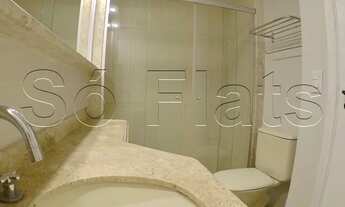 Imagem 5: Flat para Locação no Brooklin com vaga de estacionamento incluso