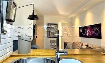 Imagem 3: Flat moderno com 2x dormitórios no Jardim Paulista reformado próximo ao Supermercado Pão d