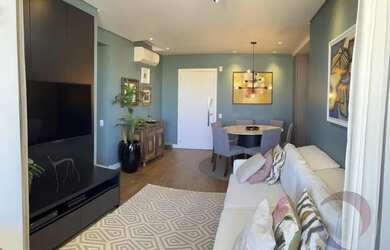 Imagem 2: Apartamento para venda tem 82m² com 2 quartos sendo 1 suíte, 1 vaga e 1 hobby box