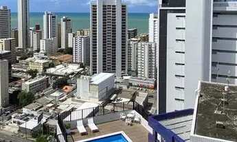 Imagem 2: NERI 1qt Mobiliado varanda c/vista Mar Pisc churrasqueira