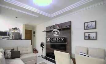 Imagem 2: Apartamento com 2 dormitórios para alugar, 56 m² por R$ 2.070,00/mês - Vila Pires - Santo