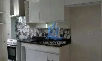 Imagem 4: Apartamento com 1 dormitório para alugar, 45 m² por R$ 2.209/mês - Nova Gerti - São Caetan