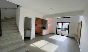 Imagem 4: Apartamento duplex loft para locação e venda com 01 suíte e garagem - 78m² no Jardim Aquar