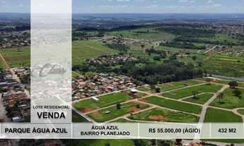 Imagem: PARQUE ÁGUA AZUL - LOTE RESIDENCIAL - 432