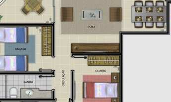 Imagem 7: Aptos de 3 quartos com suíte, 2 elevadores e 2 vagas