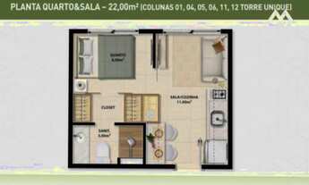 Imagem 7: Apartamento Studio,1/4 e 2/4 no House Federação.<br>Oportunidade de investir e morar