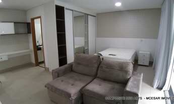 Imagem 3: Apartamento/Studio alto padrão mobiliado com 55m² - 1 suíte - 2 vagas - Anália Franco